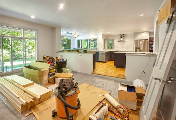 Professional Kitchen Flooring technician working in Newport, OH